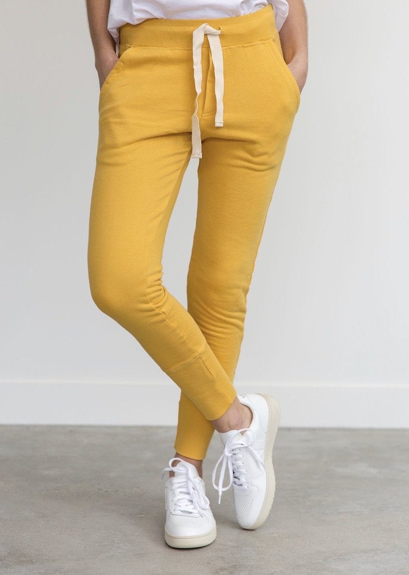 Crew Pant Saffron