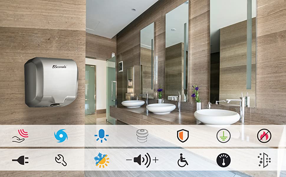Electric Hand Dryers for Bathrooms