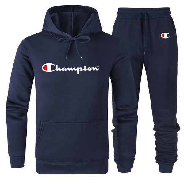 champion hoodie and shorts set