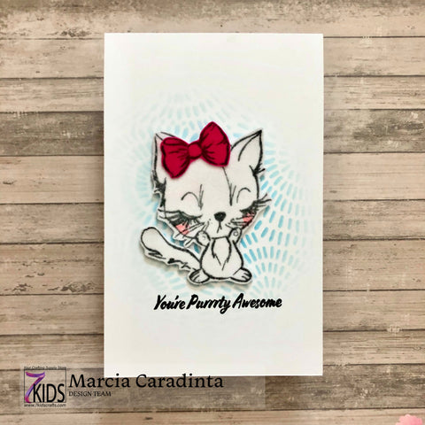 #thefrolickingfairy #7kidscraftingsupplystore #kittengems #kitty #kitten #purrty #purrtyawesome #cas #cleanandsimple #decofoil #flock #flocktransfersheets #studiolight #inkblending #distressink #facebooklive #cardmaking #cardmaker #papercraft