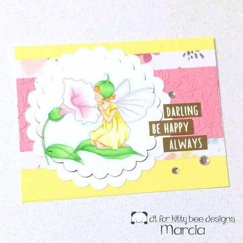 #thefrolickingfairy #kittybeedesigns #alohafridaychallenge #adayfordaisies #blessingaflower #fairy #nymph #inthegarden #flowers #flowerfairy #morningglory #behappy #copiccoloring #spring #springissprung #cardchallenge #papercraft #digitalstamp #digi #handmade