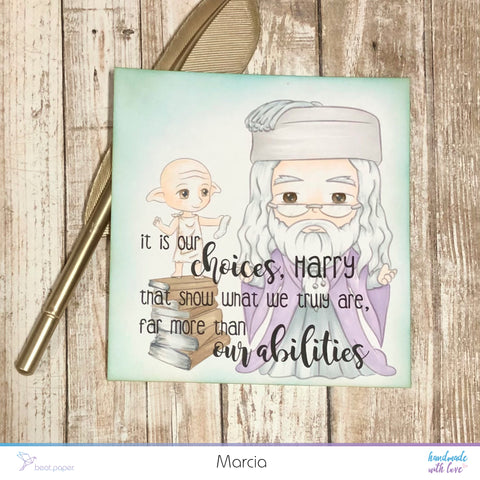 #thefrolickingfairy #bety.beatpaper #wizard #wizards #digi #digitalstamp #digitalart #dumbledore #dobby #hogwarts #headmaster #moviequote #fandom #harrypotter #ourchoices #spectrumnoir #alcoholmarkers #planneraddict #plannergirl #plannerdashboard #cardmaker #cardmaking #cardmakersofinstagram