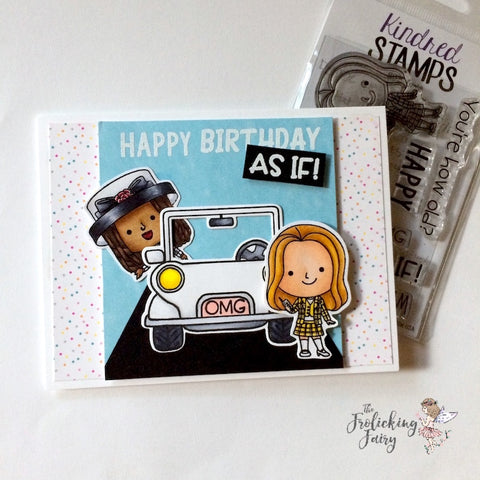 #thefrolickingfairy #kindredstamps #90sgirls #asif #whatever #omg #copiccoloring #plannerclips #jeep #happybirthday #birthdaycard #handmadecards #ilovethe90s