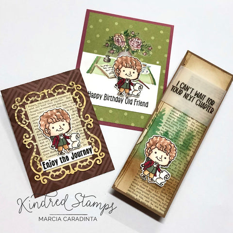 #thefrolickingfairy #kindredstamps #thejourneyprequel #journey #adventure #longjourney #newrelease #enjoythejourney #oldfriend #friendship #nextchapter #bookmark #giftcardholder #alcoholmarkers #spectrumnoir #cardmaker #cardmaking #clearstamps #fandom #handmade