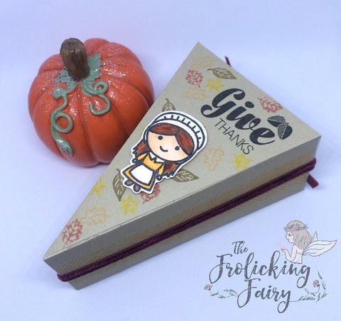 #thefrolickingfairy #kindredstamps #happytrails #stampinup #pie #treatbox #gettingcrafty 