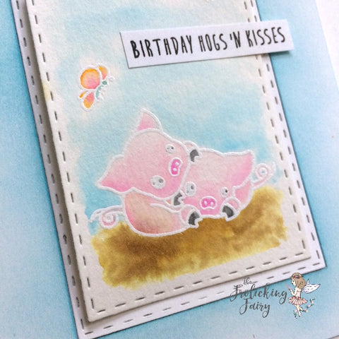 #thefrolickingfairy #littleacrescreations #pigmentsofimagination #jadedblossom #luggagetag #simonsaysstamp #hogsandkisses #watercolor #distressink #birthday #birthdaycard #handmade