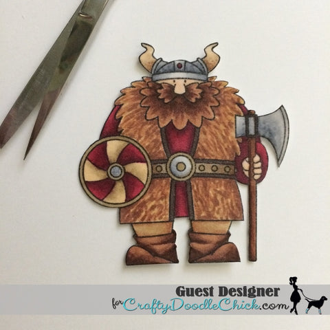 #thefrolickingfairy #mftstamps #viking #craftydoodlechick #pawfectchallenge #dad #fathersday #protector #burly #northmen #vikings #Nord #Nordic #copiccoloring #altenew #stencil #handmade #handmadecards