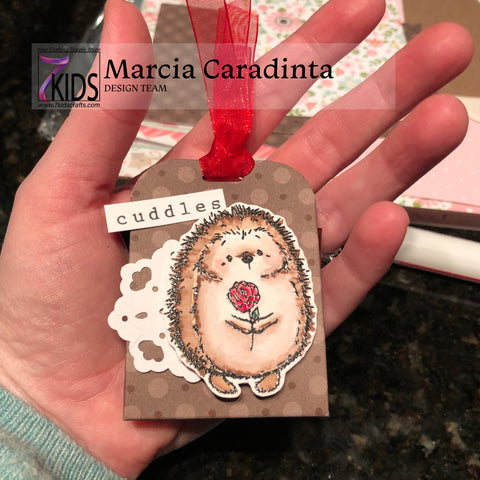 #thefrolickingfairy #7kidscraftingsupplystore #pennyblack #hedgehog #treatholder #ghirardelli #thepaperpixie #facebooklive #watercolor #arteza #realbrushpens #goodies #handmade #papercraft