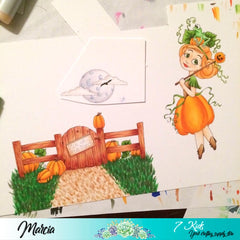 #thefrolickingfairy #7kidscraftingsupplystore #7kidscustomerscreate #sweetnovember #artistamyyoung #copiccoloring #epicplanner #diy #magneticbookmark #pumpkinpatchprue #pumpkinpatch #pickofthepatch #plannerdivider #plannergirl #mambi #handmade