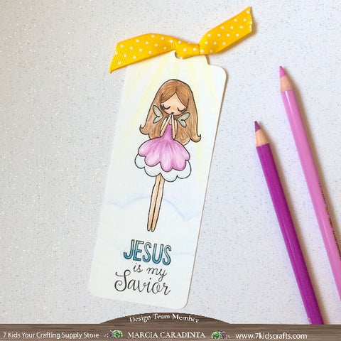 #thefrolickingfairy #7kidscraftingsupplystore #thegreetingfarm #faithcollection #glorytogod #religious #bible #biblejournaling #bibleverse #angel #coloredpencils #lovetocolor #bookmark #jesusismysavior #cas #cleanandsimple #papercraft #stamping #handmade