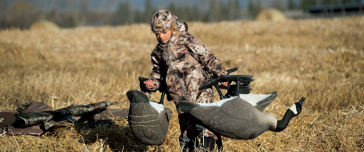 youth waterfowl jacket