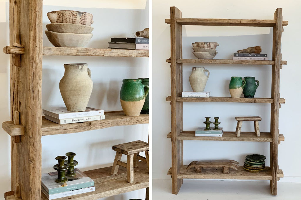 elm bookshelf styling 