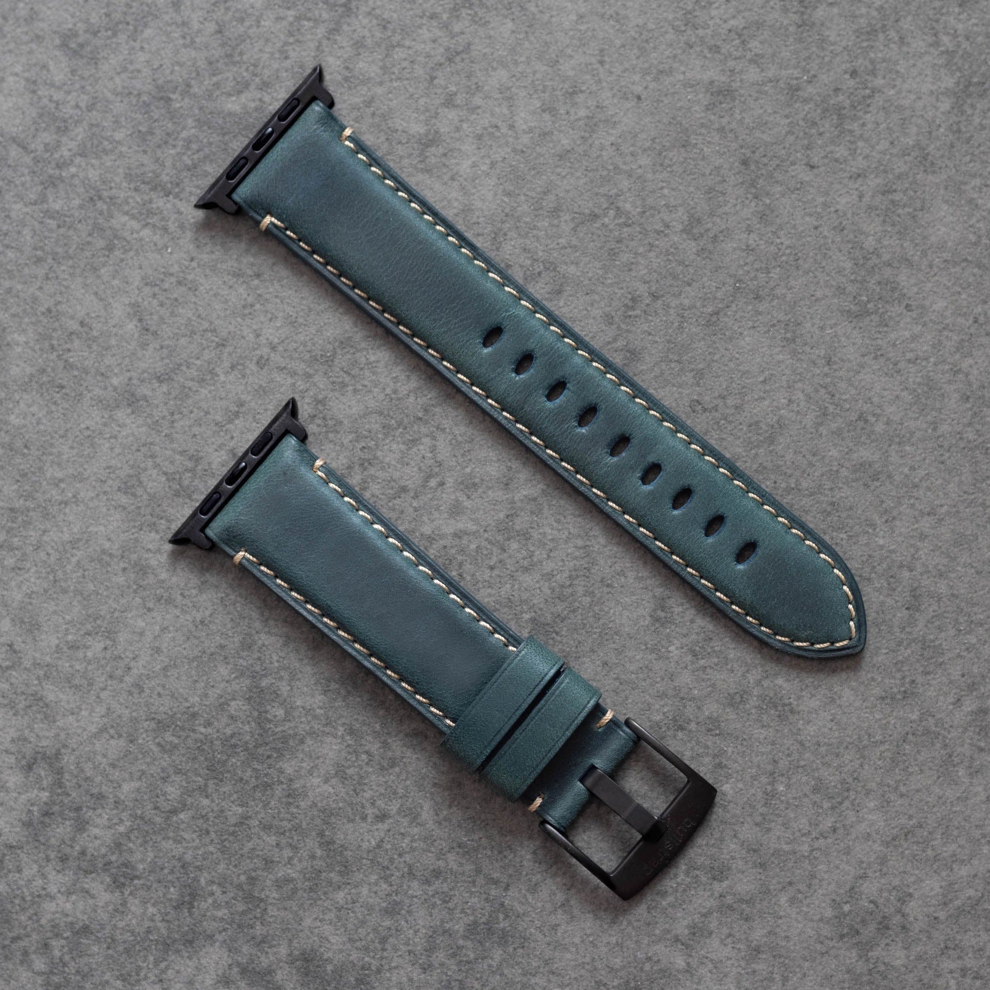 Leather Apple Watch Strap - Ocean