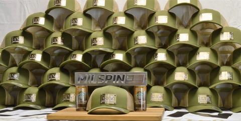 Milspin and Starbucks team up on Starbucks hats for the Armed Forces Network project