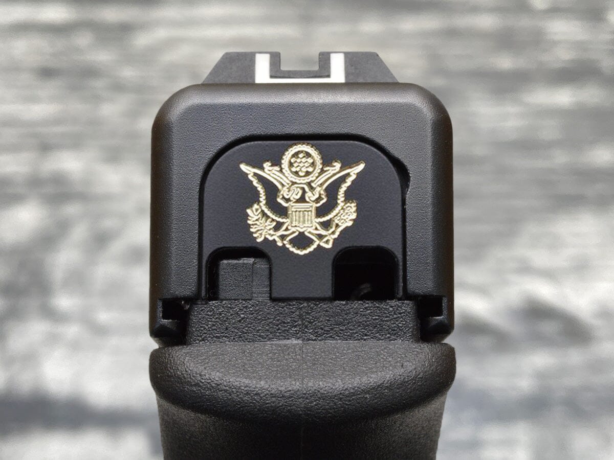 MILSPIN Great Seal of the United States Back Plate for Glock