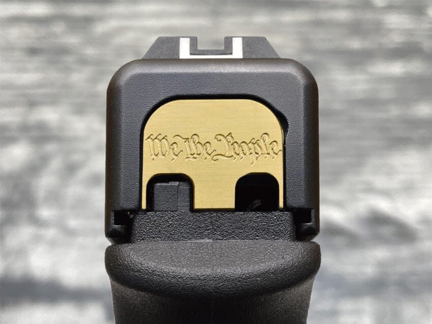 MILSPIN We The People Slide Back Plate for Glock