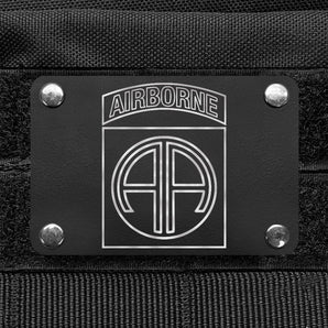 Appoutga 's American Flag Patch (Silver And Black Flag