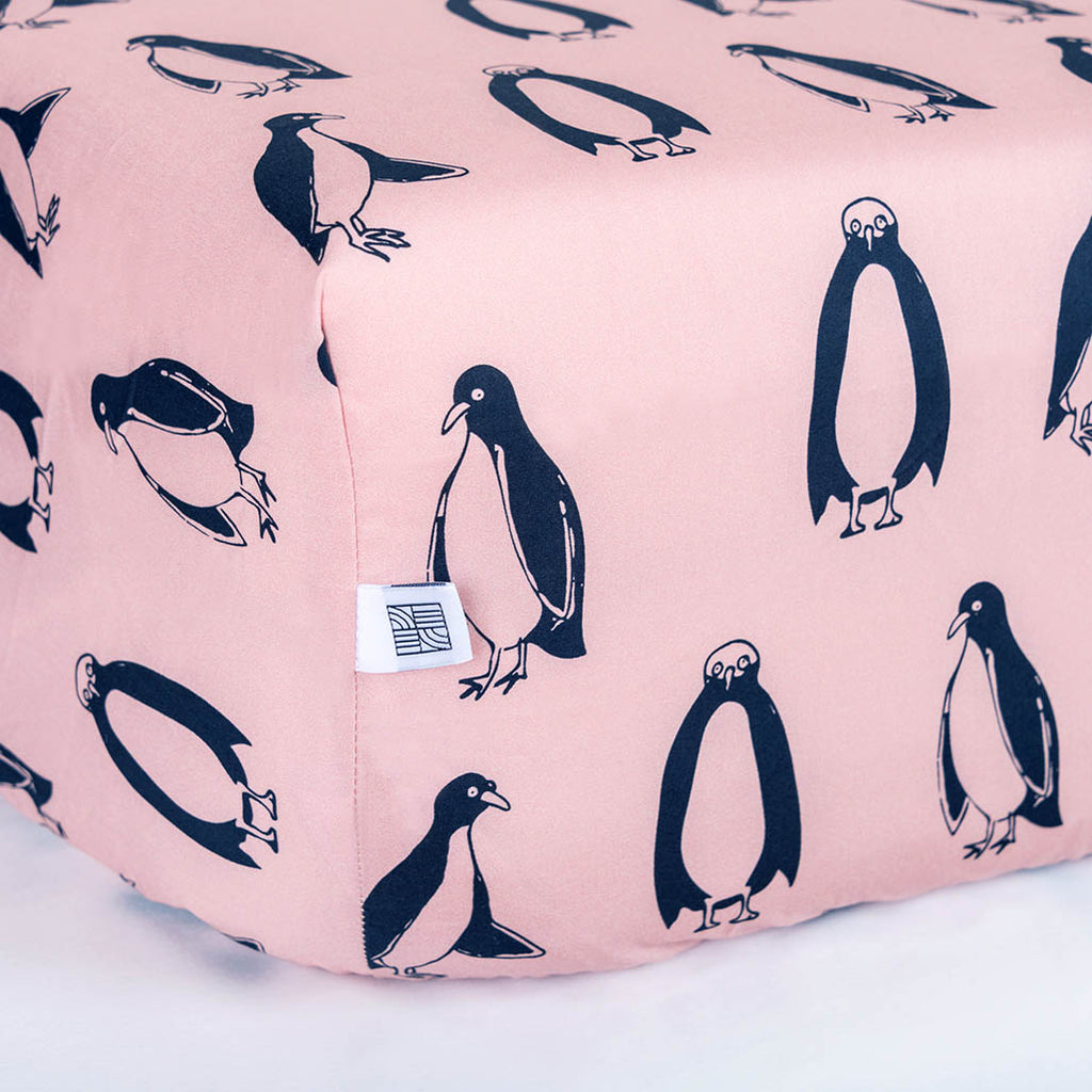 penguin cot bedding