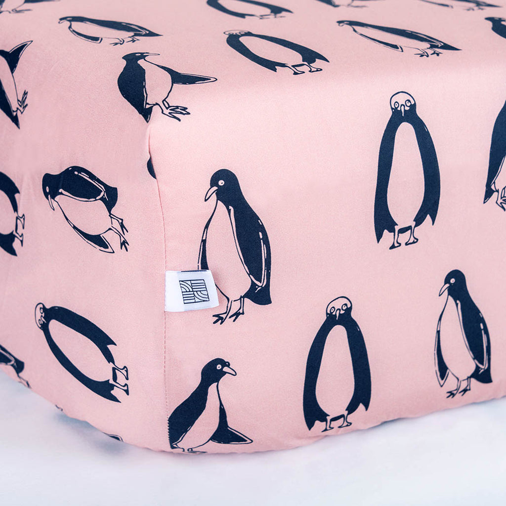 penguin crib bedding set