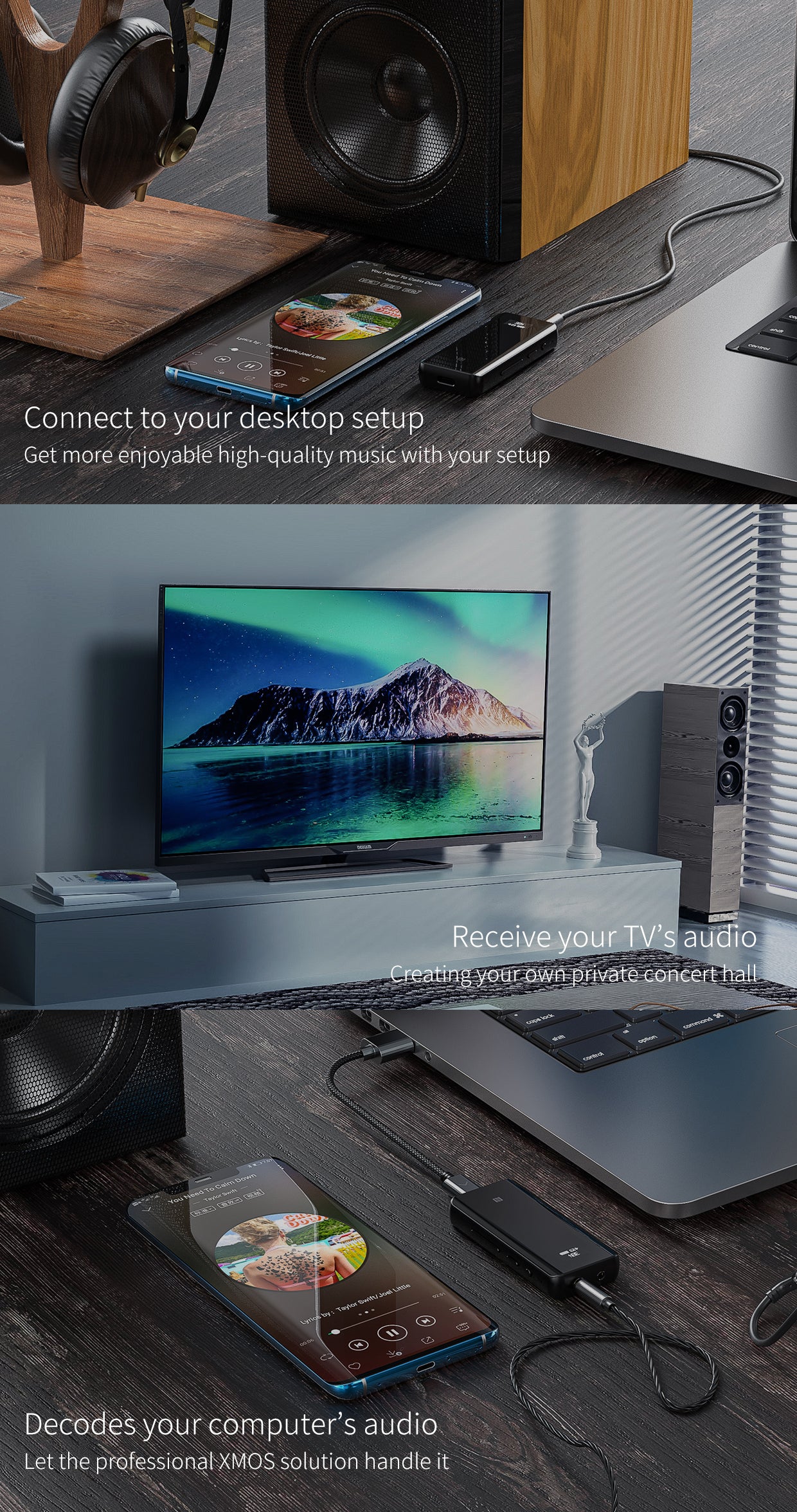 Connect to your desktop setup
