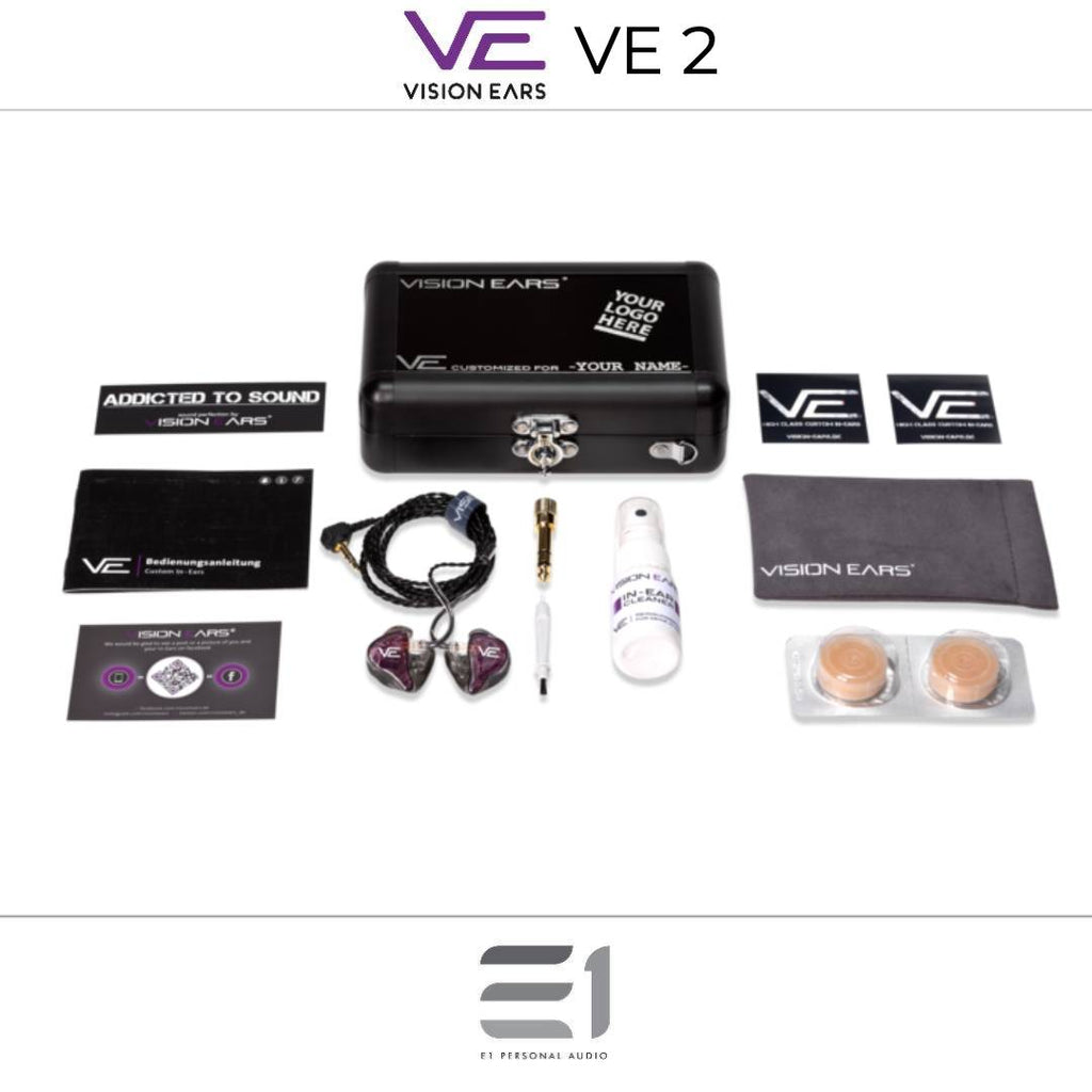 Vision Ears VE2 Custom / Universal-Fit In-Ear Monitors– E1