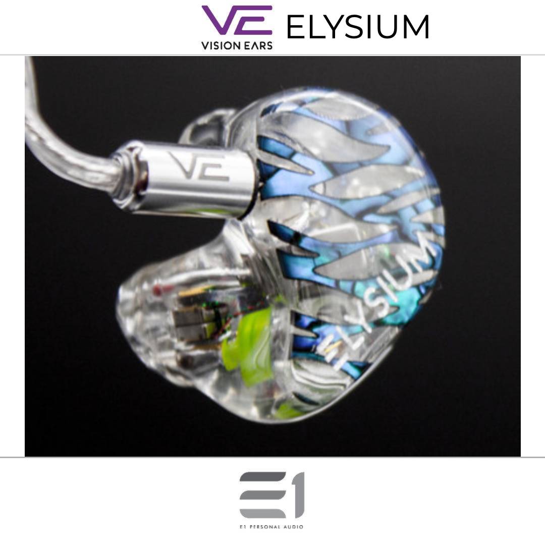 VISION EARS ELYSIUM IN EAR MONITORS – E1 Personal Audio Singapore