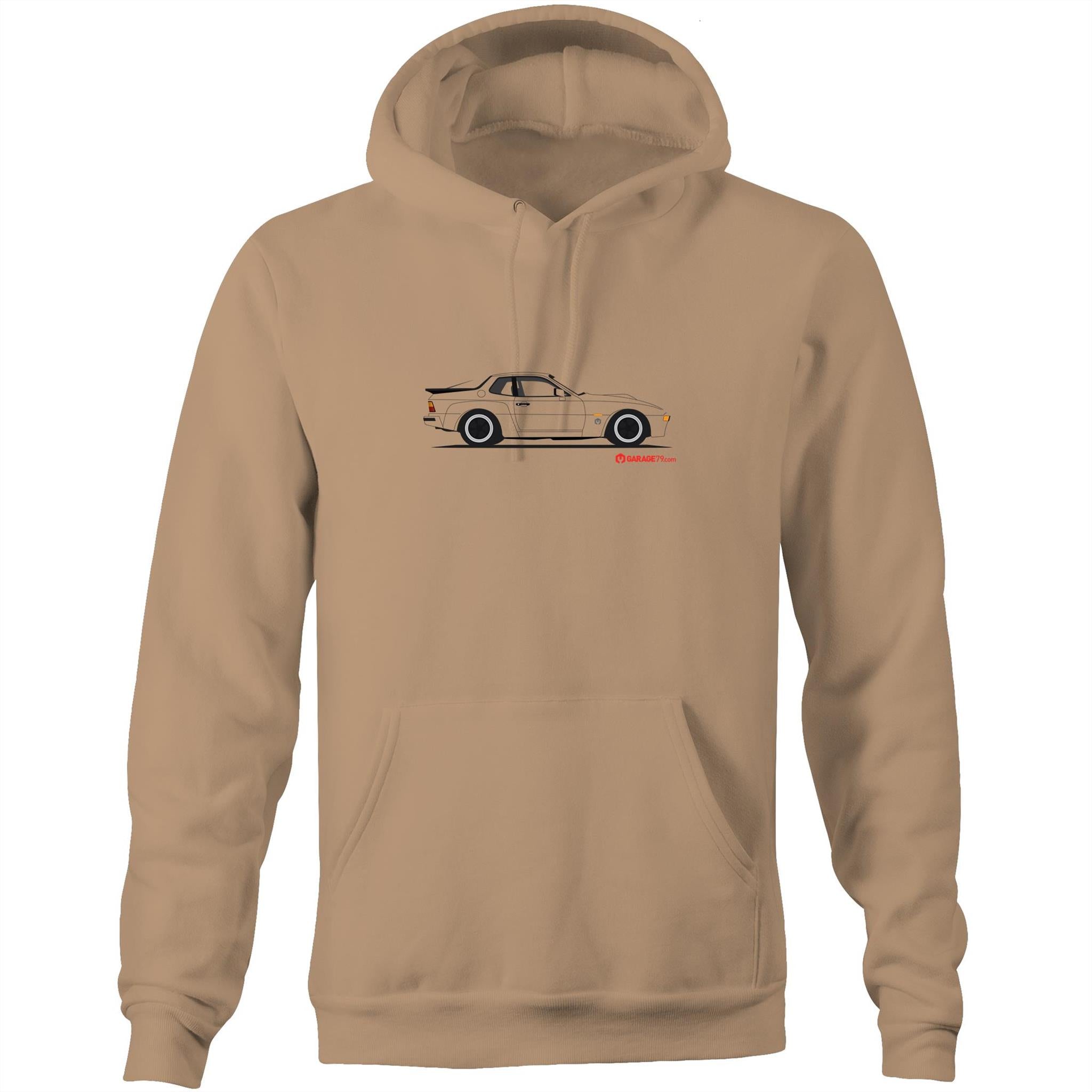 Porsche 924 Carrera GT - Pocket Hoodie Sweatshirt – Garage79 Designs