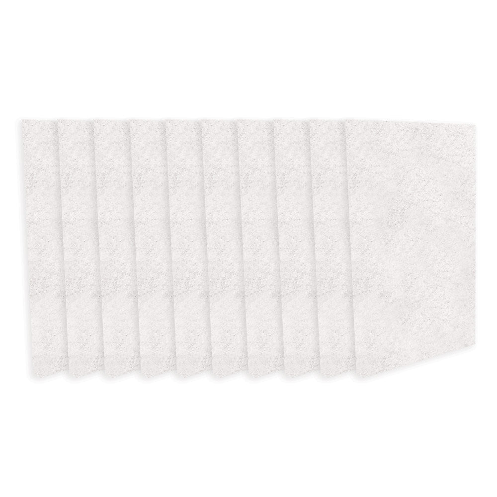 GT085-10 - White Scrub Pad (10 Pack)