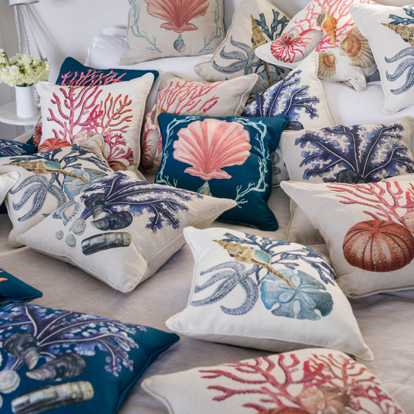 Beachcomber cushions