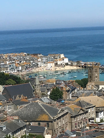 looking down on St Ives