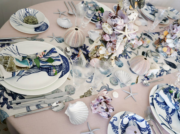 Beachcomber tablescape