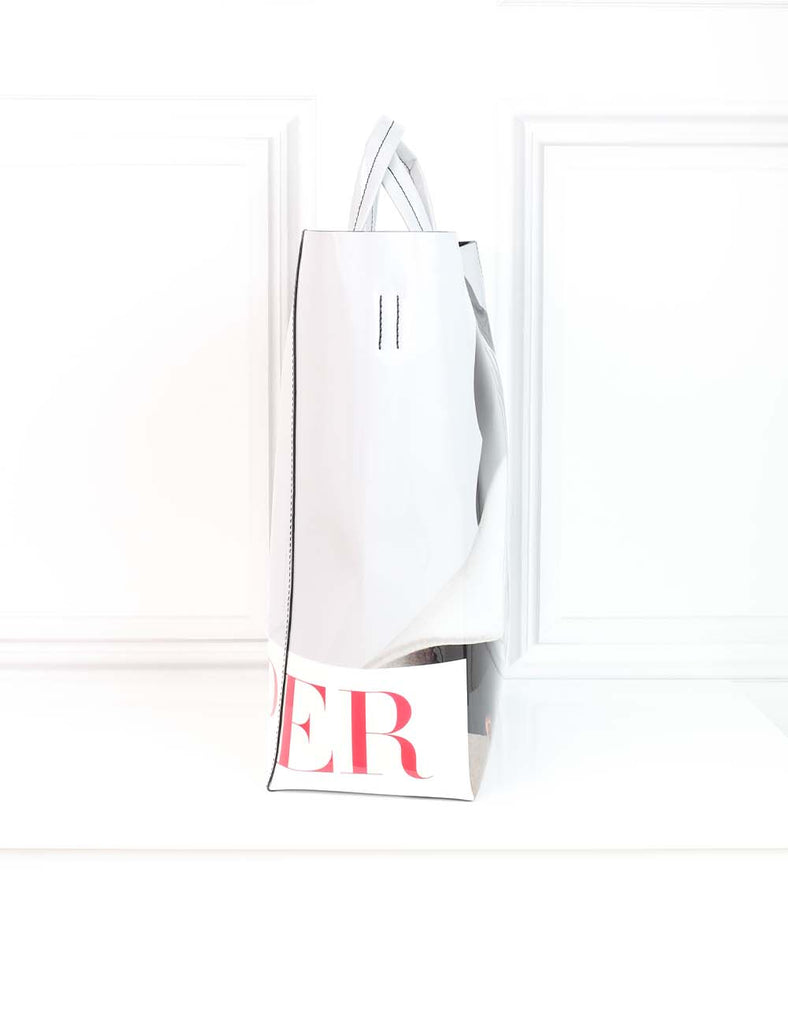 acne studios baker pvc tote