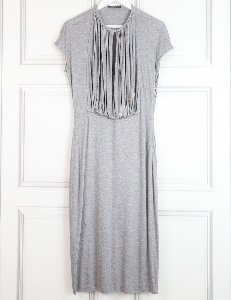 mid length jersey dress