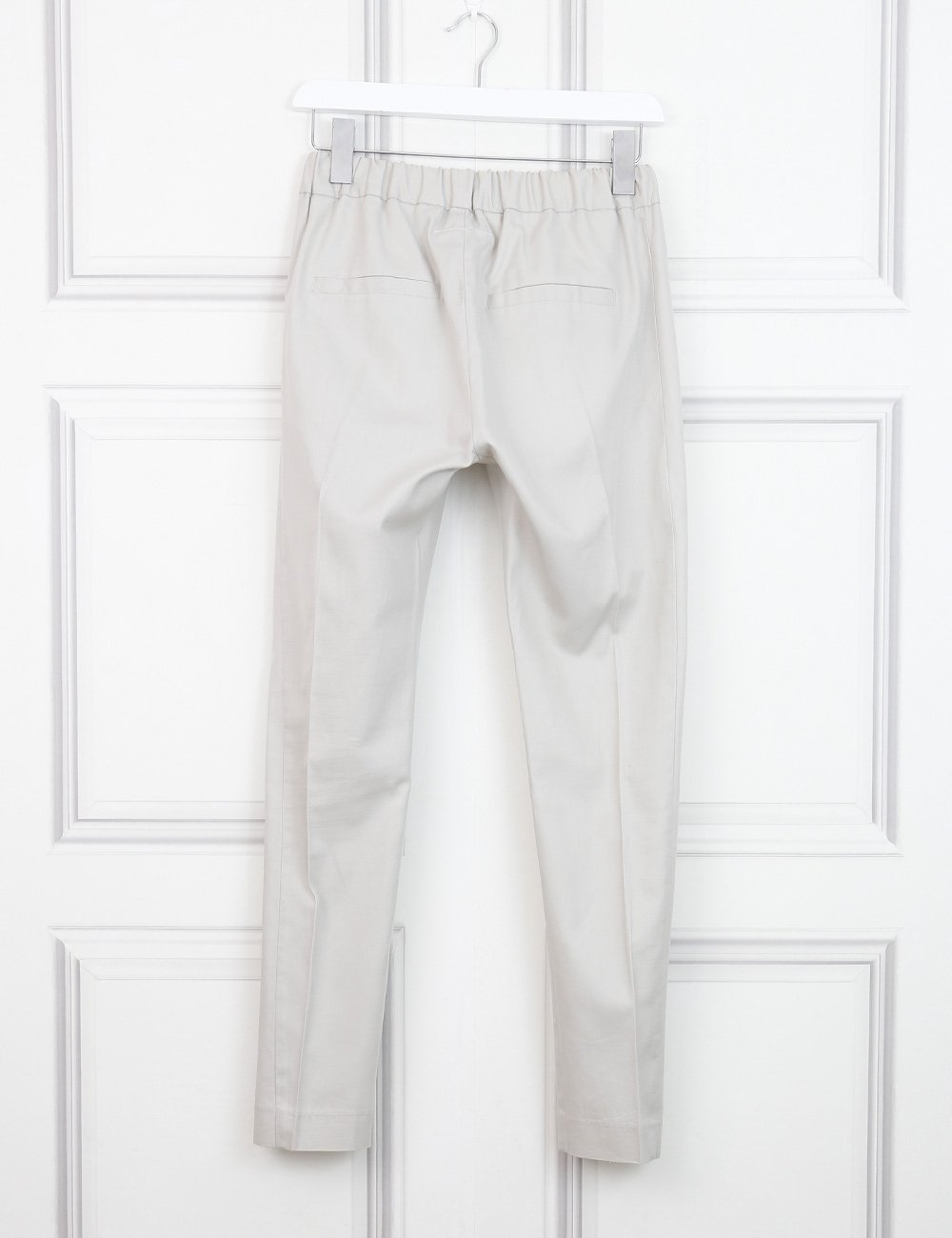 tapered elastic trousers