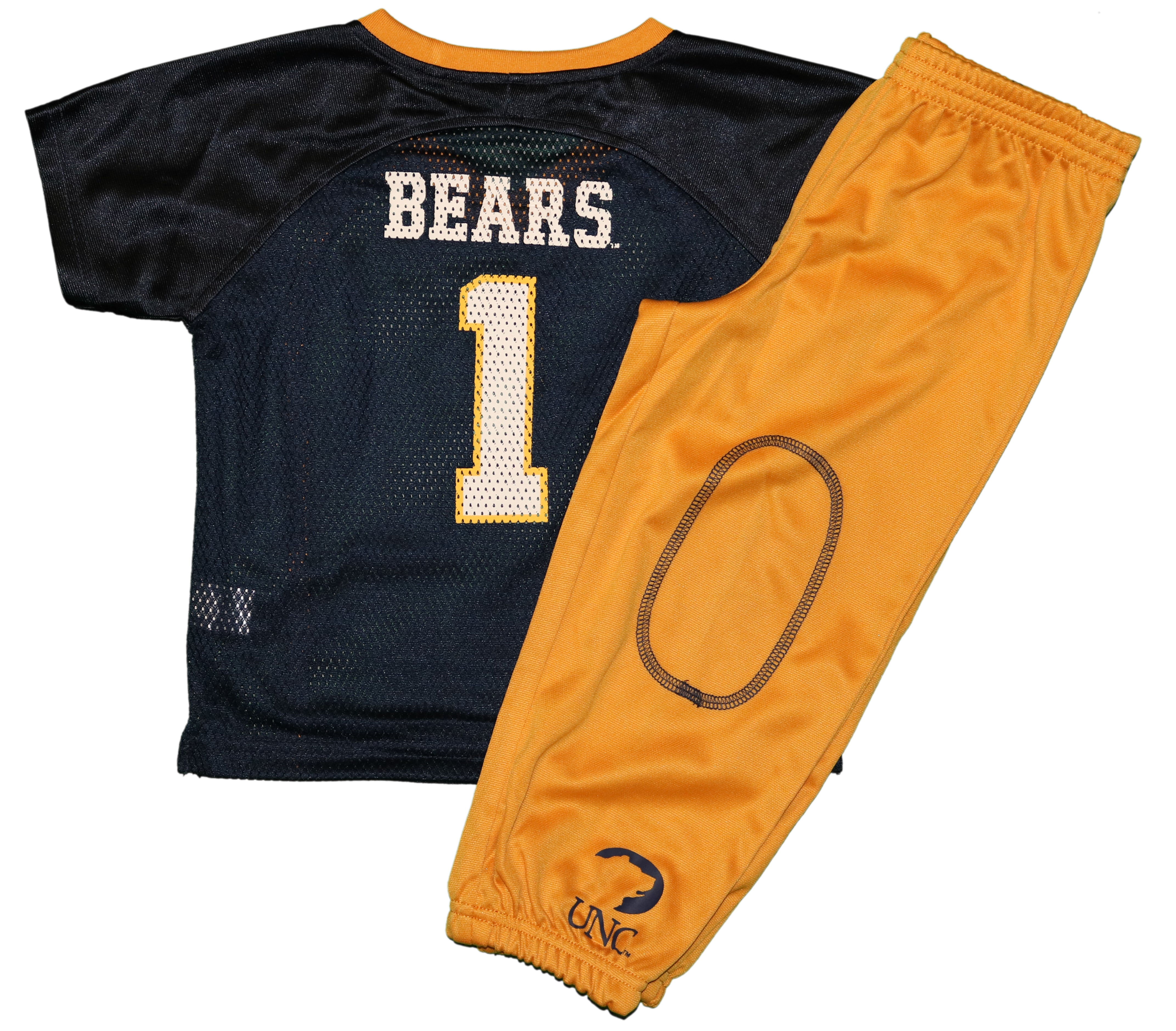 Pro Edge NCAA UNC Northern Colorado Bears Toddler's Jersey & Pants Set