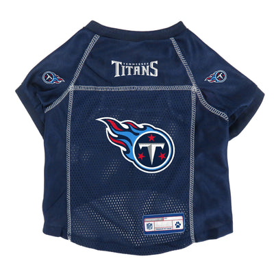 NFL Tennessee Titans Dog Jersey, Size: Medium. Best Football Jersey Costume  for Dogs & Cats. Licensed Jersey Shirt.