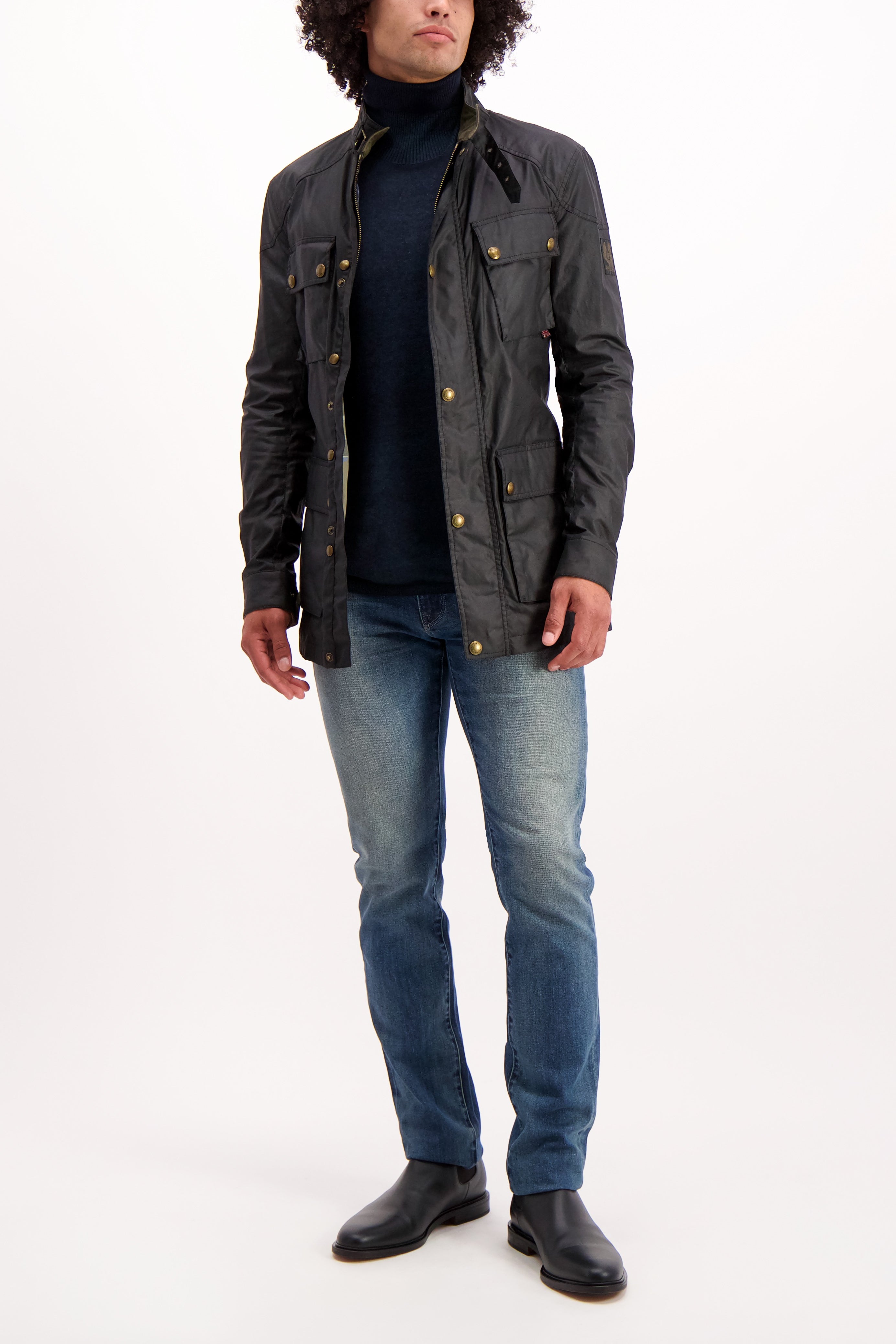 belstaff waxed