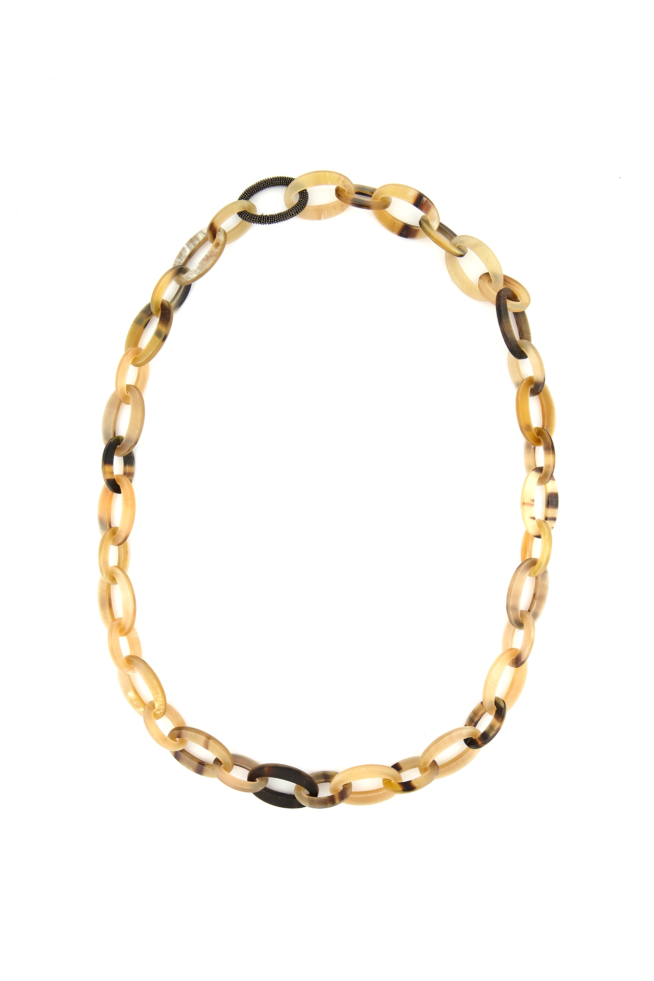 Tortoise Shell Link Necklace