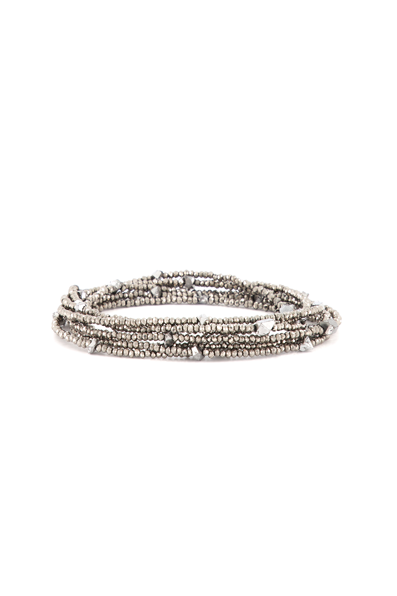 Vetro and Herkimer Crystal Bracelet