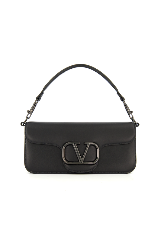 Loco Micro Leather Shoulder Bag in Purple - Valentino Garavani