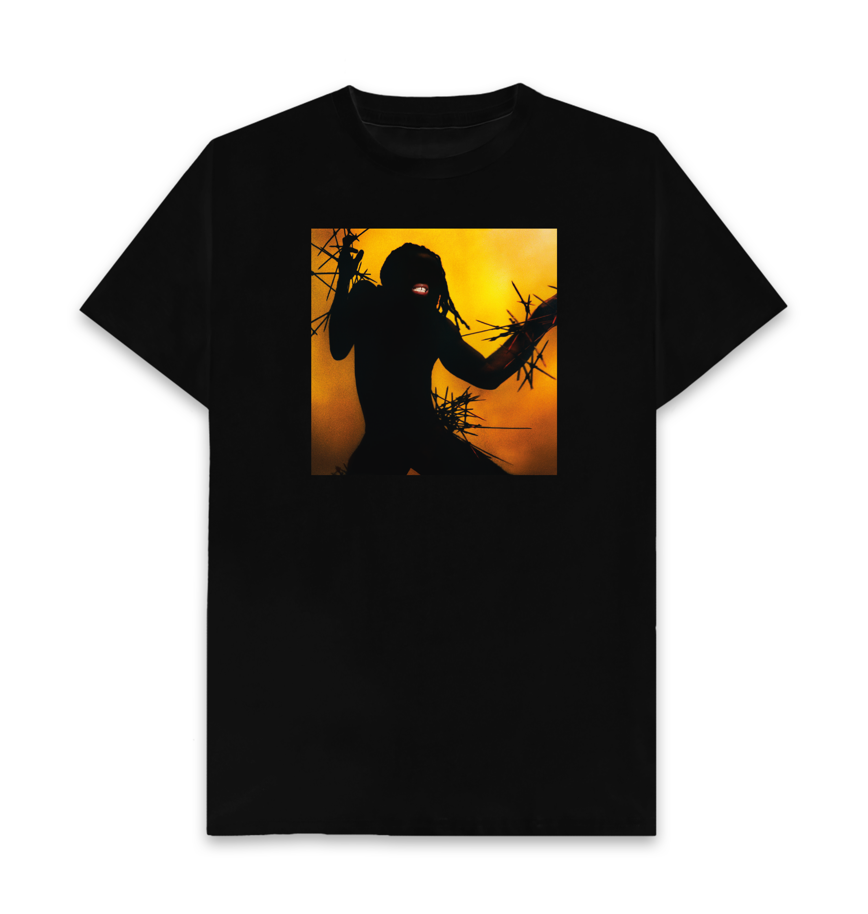 HEAVY HEAVY ALBUM COVER T-SHIRT BLACK - Young Fathers product image