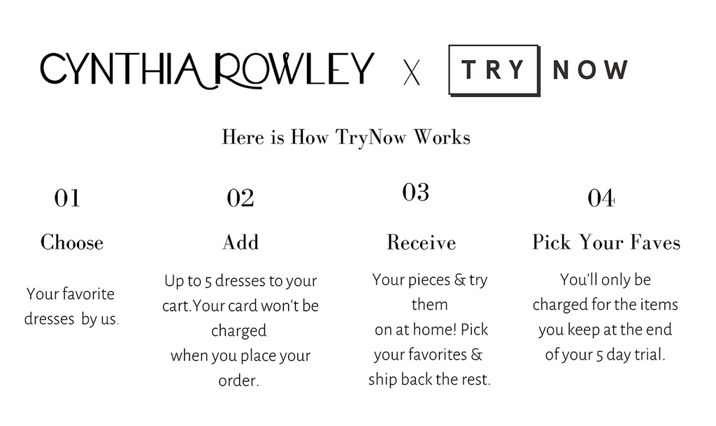 Try Before You Buy – Cynthia Rowley