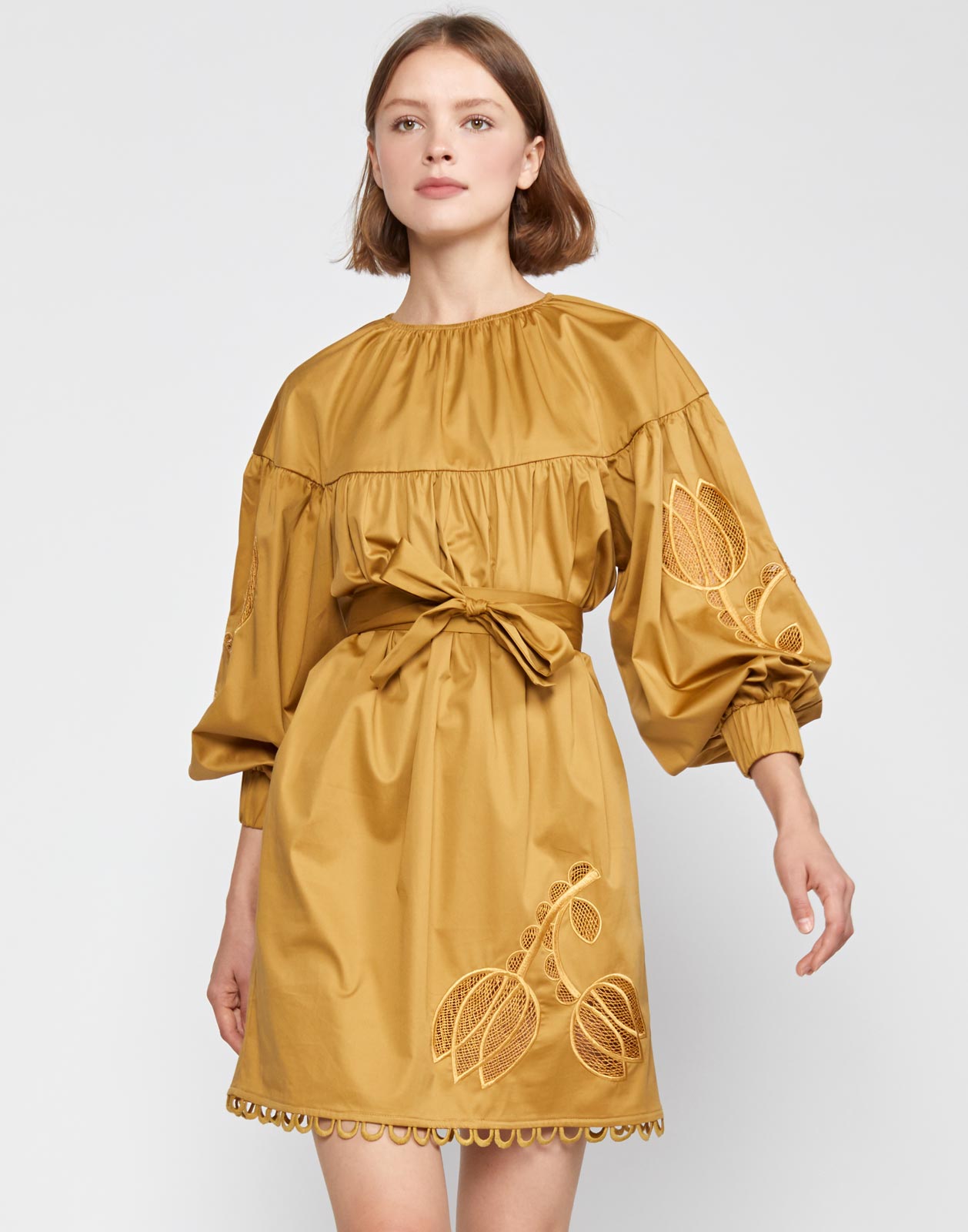 cynthia rowley yellow dress