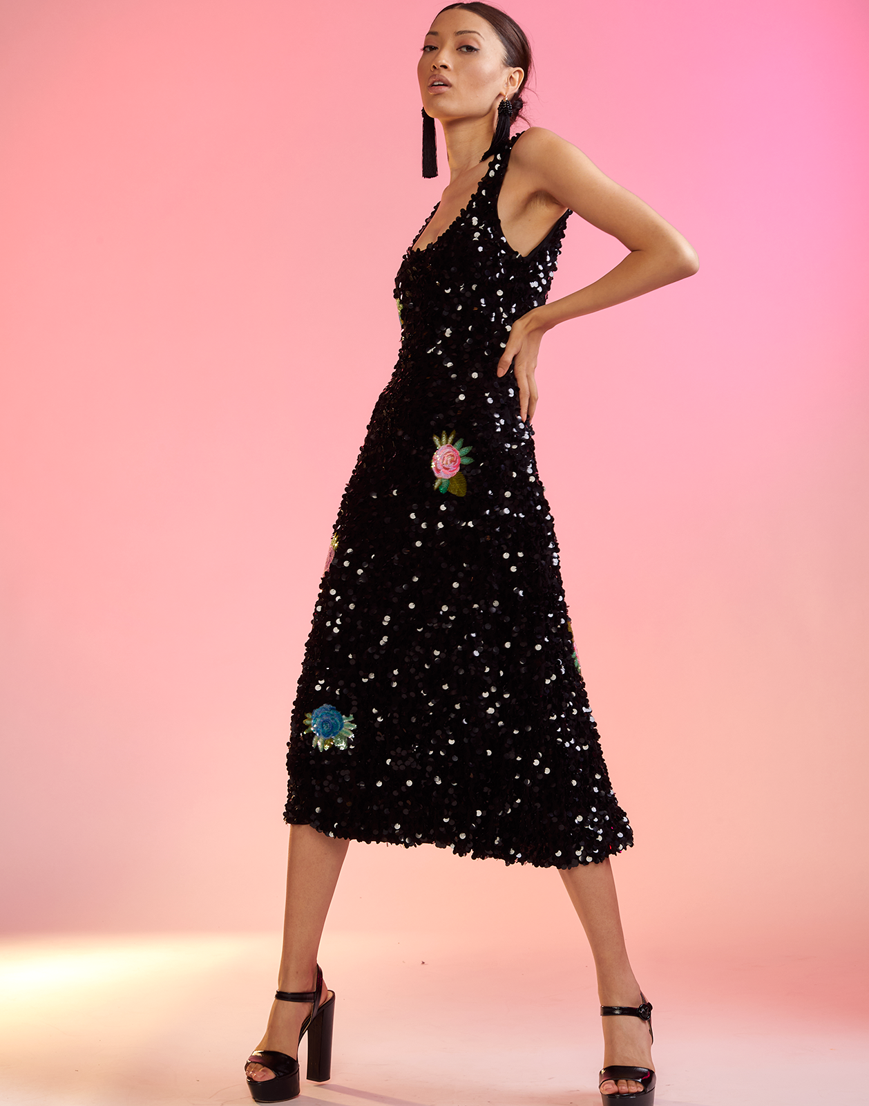 Serena Sequin Dress – Cynthia Rowley