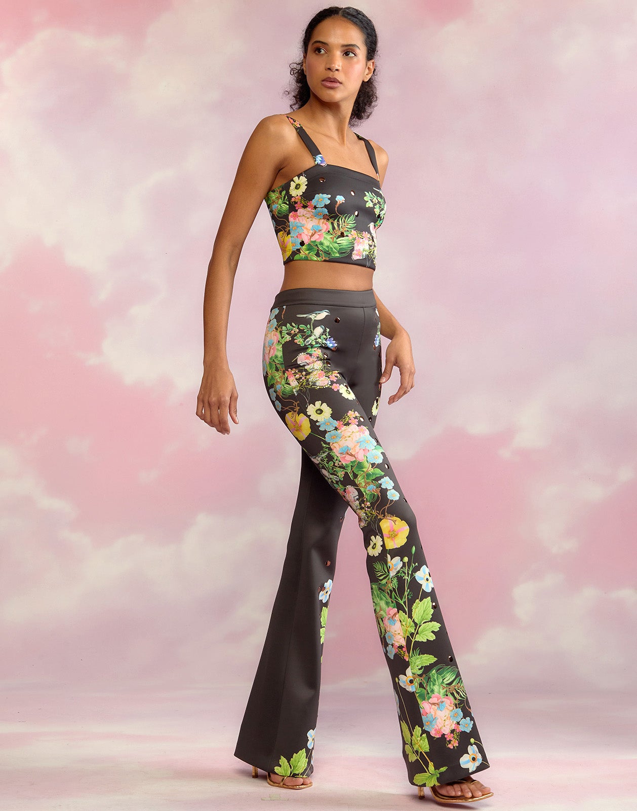Bonded Fit and Flare Pants – Cynthia Rowley