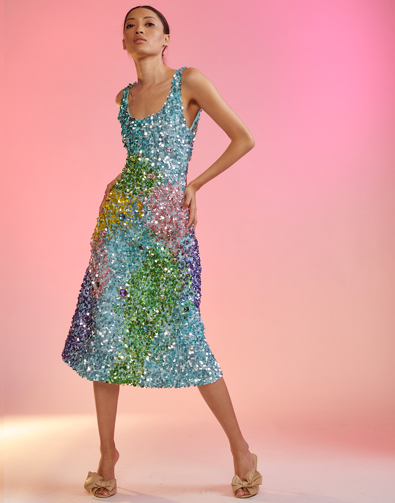 Serena Sequin Dress – Cynthia Rowley
