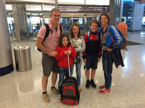 Rebecca and Family Arrive in the USA 