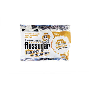 8-ounce pouch of Pina Colada Flossugar