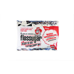 8-ounce pouch of Wacky Watermelon Flossugar