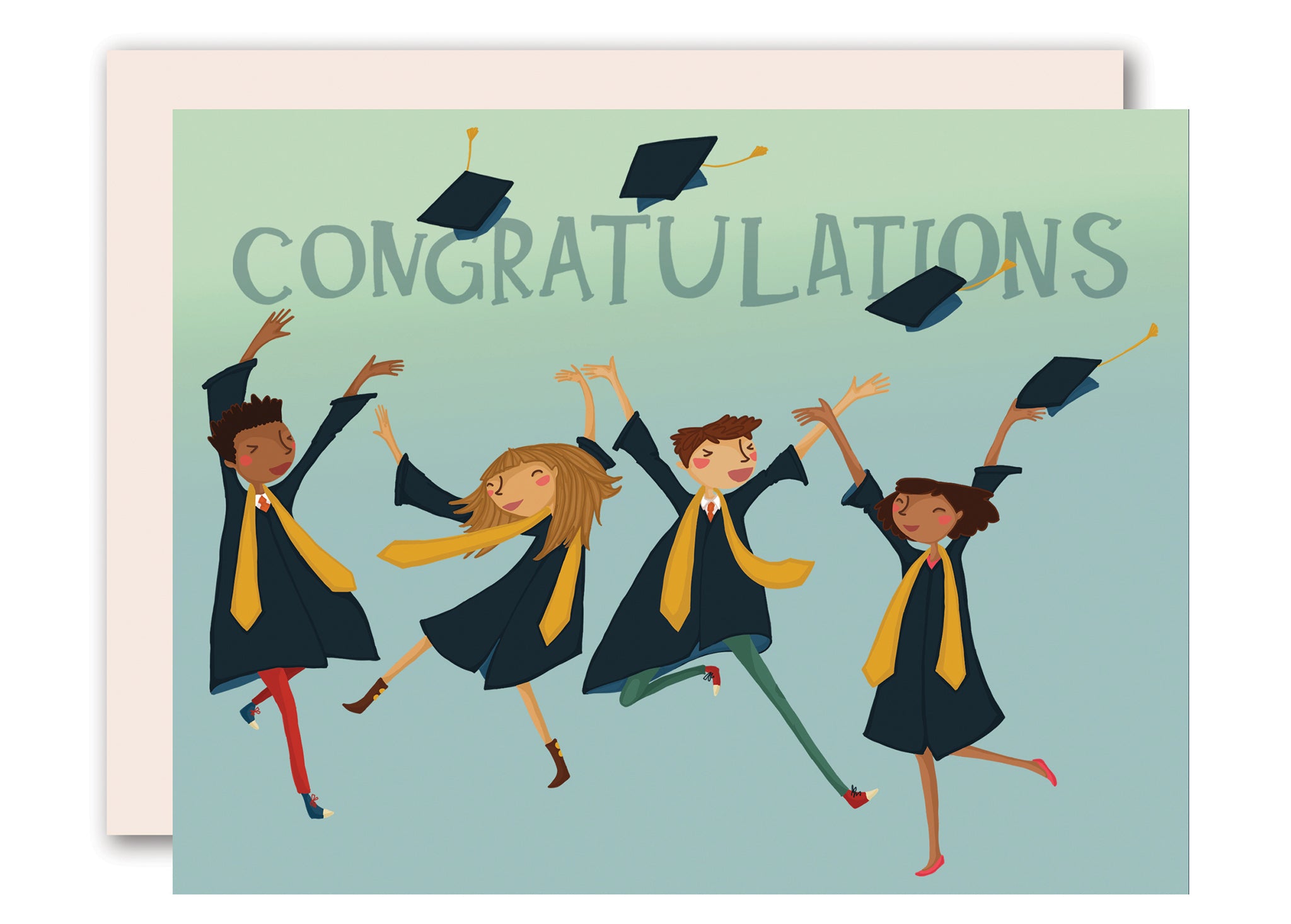 Congratulations Card for Graduation by Pencil Joy